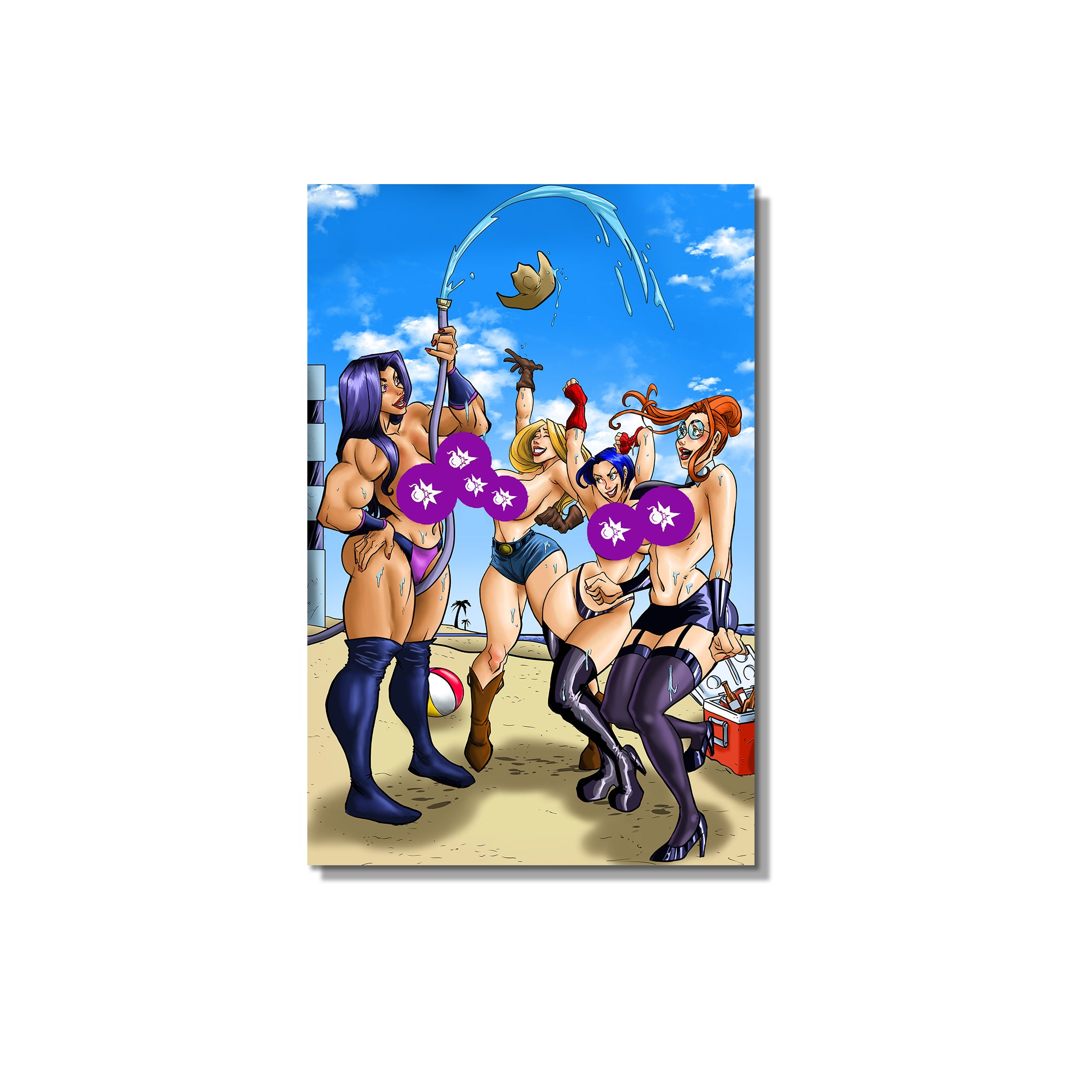 Soaked Beach Party Naughty Virgin