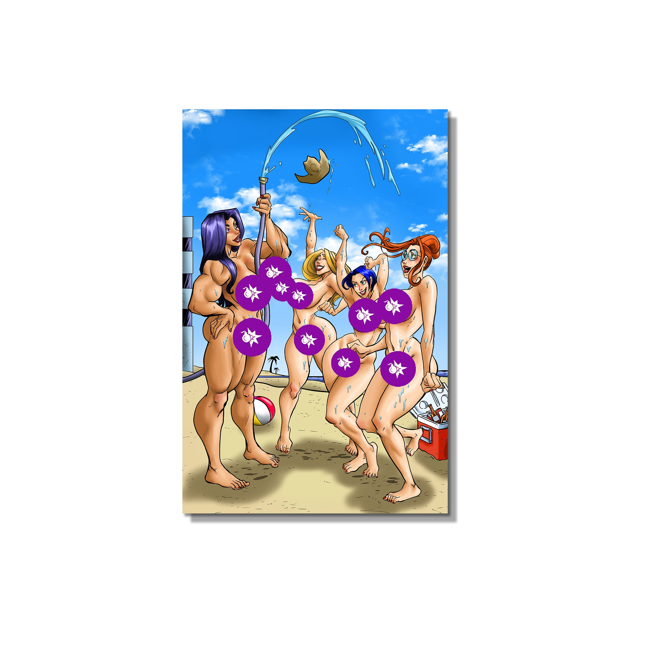 Soaked Beach Party Nude Virgin