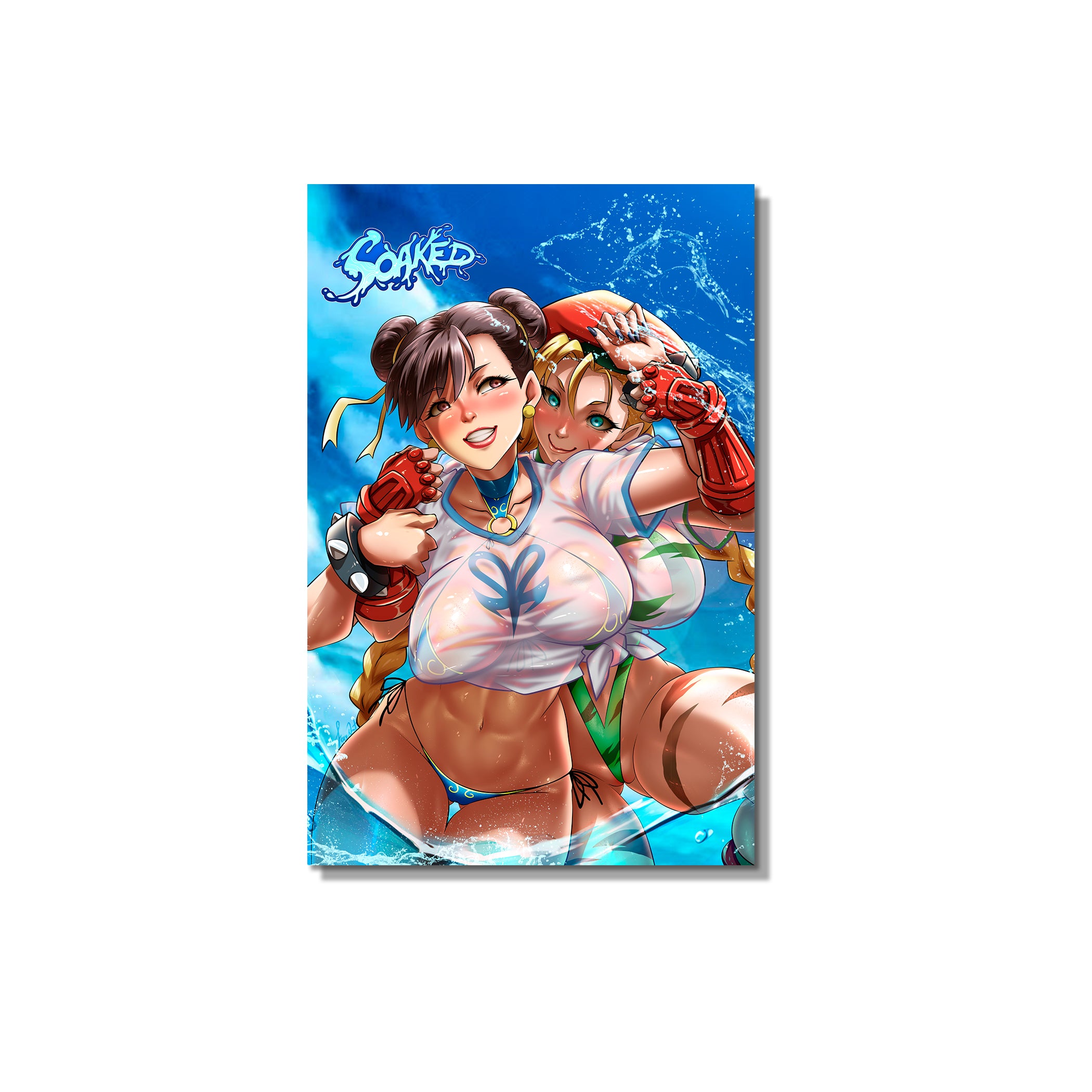 Soaked Beach Fighters Soaked Trade Dress